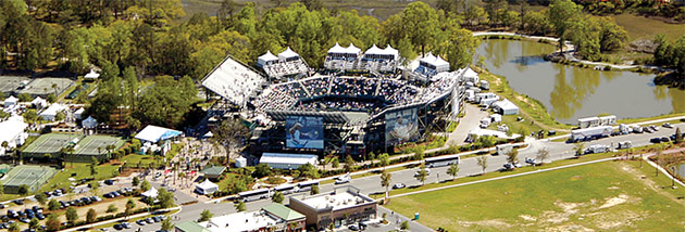 The Family Circle Tennis Center on Daniel Island, SC